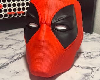 3D Printed Deadpool Helmet – Wearable Cosplay Mask, Multiple Designs