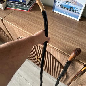 Antique 36" Traditional Hawthorne Walking / Hiking Stick! Beautiful and Solid! Mid 1900s Curated by American Heritage Shillelagh Works.