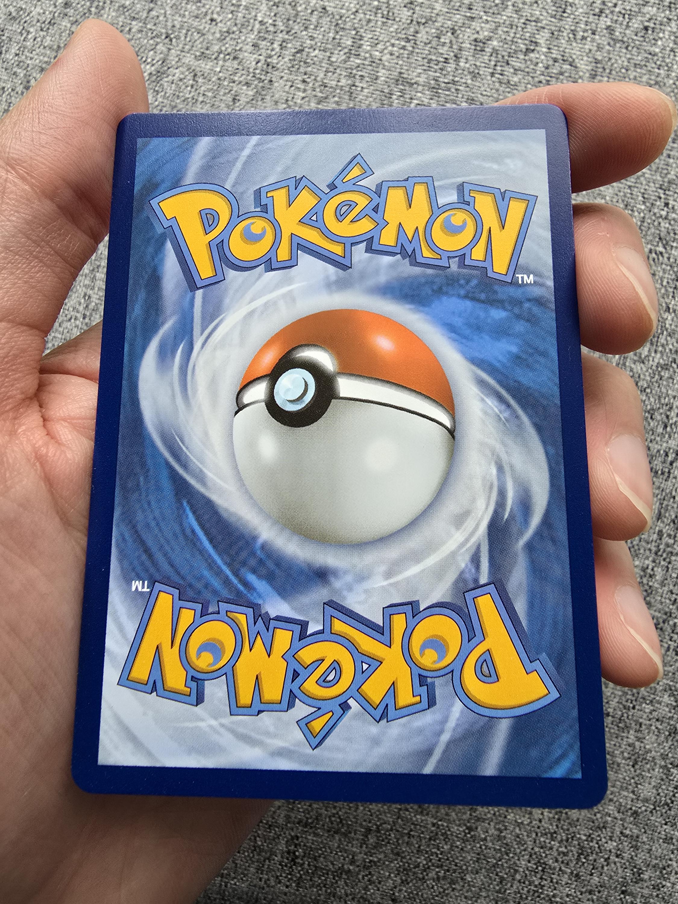 Custom, Holographic, Glossy, Pocket TCG Handcrafted Pokémon