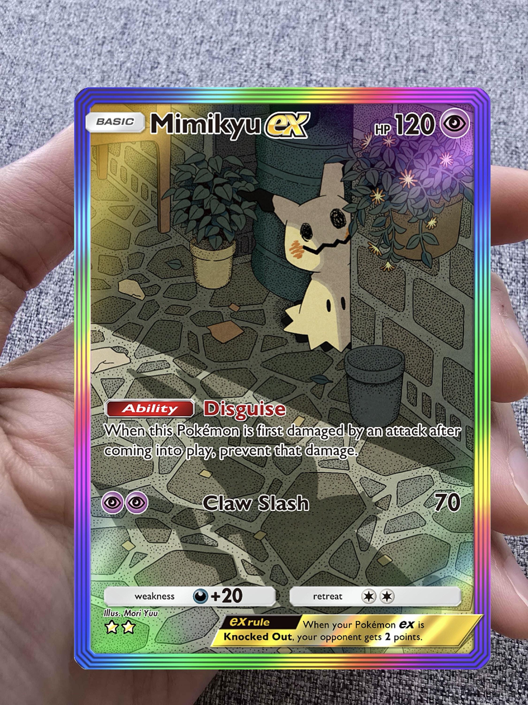 mimikyu ex pokemon card value Amazon.com: Pokemon TCG: Mimikyu ex Box : Toys & Games
