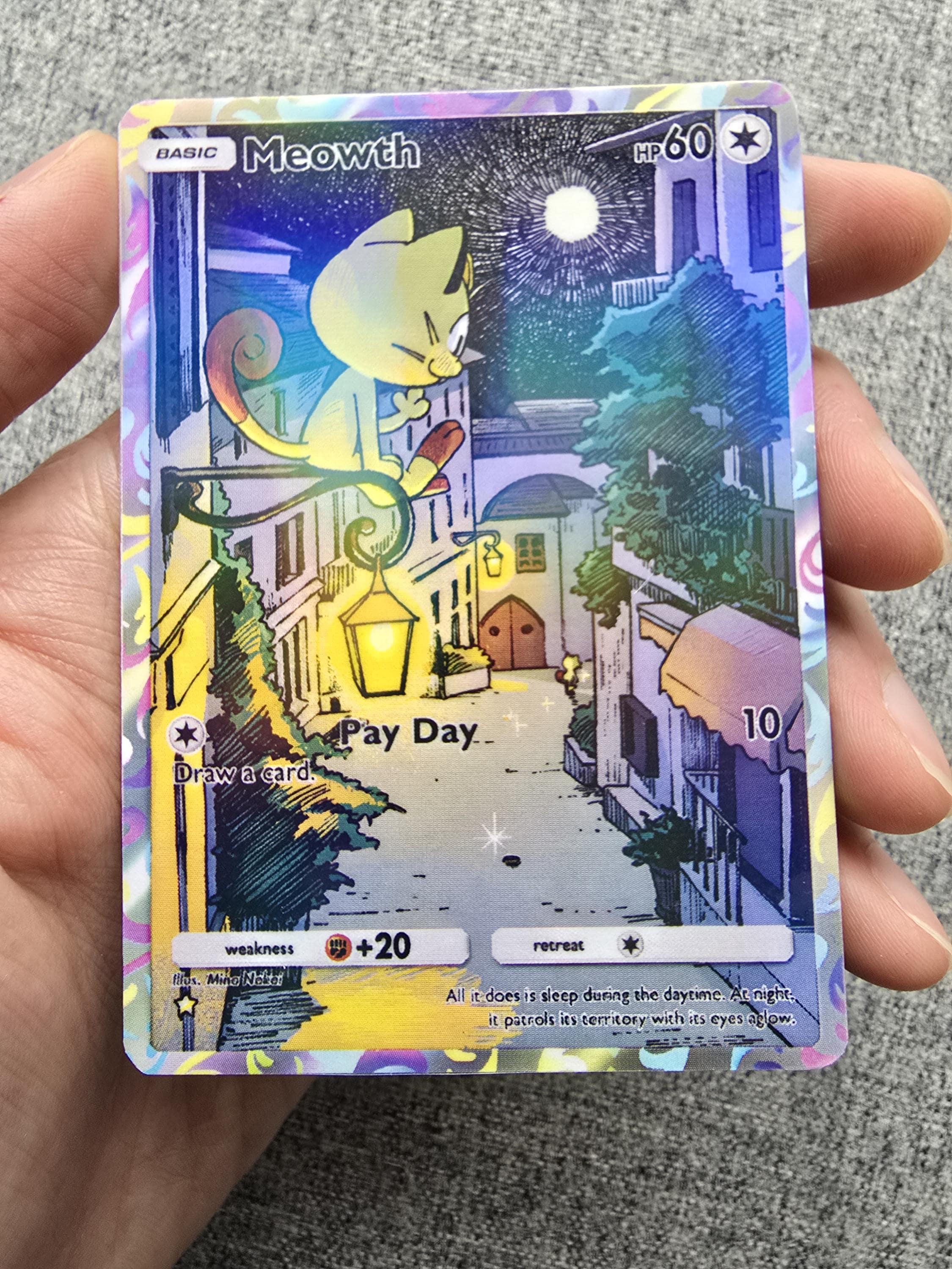 pokemon card value meowth Meowth (48/64) - Pokémon Night Wanderer (sv6a)