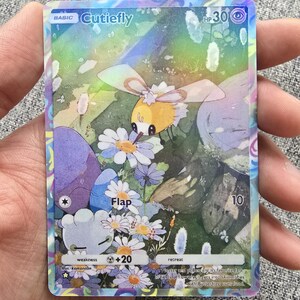 cutiefly pokemon card TCG: 145/214 Psychic Colorless Flap (10) Weakness Metal 2 Resistance None None Artist Cutiefly 041/060 SM1S - Paper