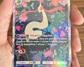 Custom, Holographic, Glossy, Pocket TCG Handcrafted Pokmon Cards -  Sprigatito A2b - Etsy Canada