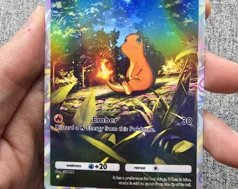 Custom, Holographic, Glossy, Pocket TCG Handcrafted Pokmon Cards -  Bulbasaur - Etsy