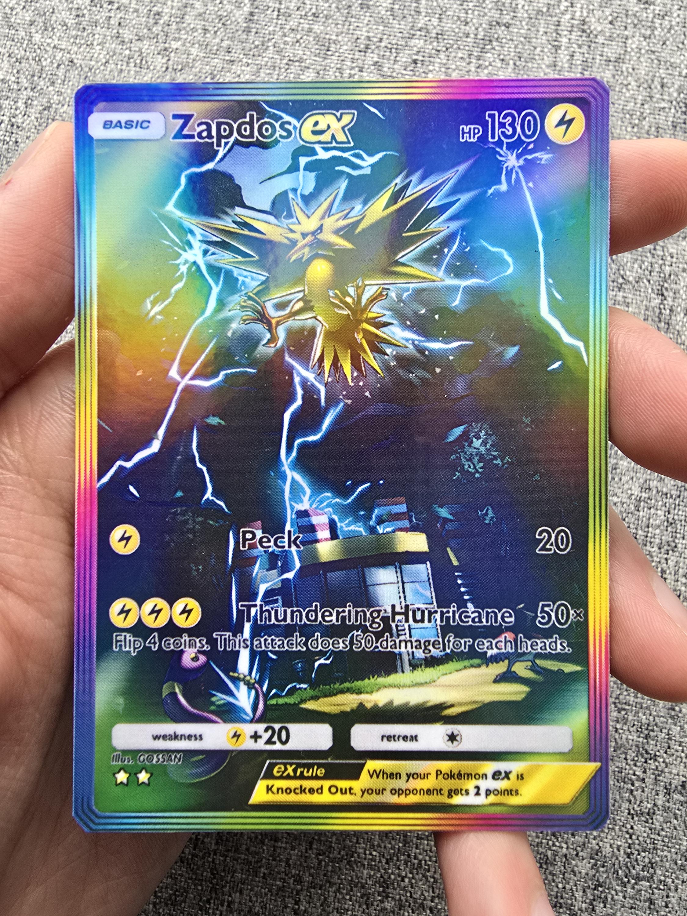 pokemon joker card Zapdos Holo 42/108 EvolutioN – PokeDirris main image 0