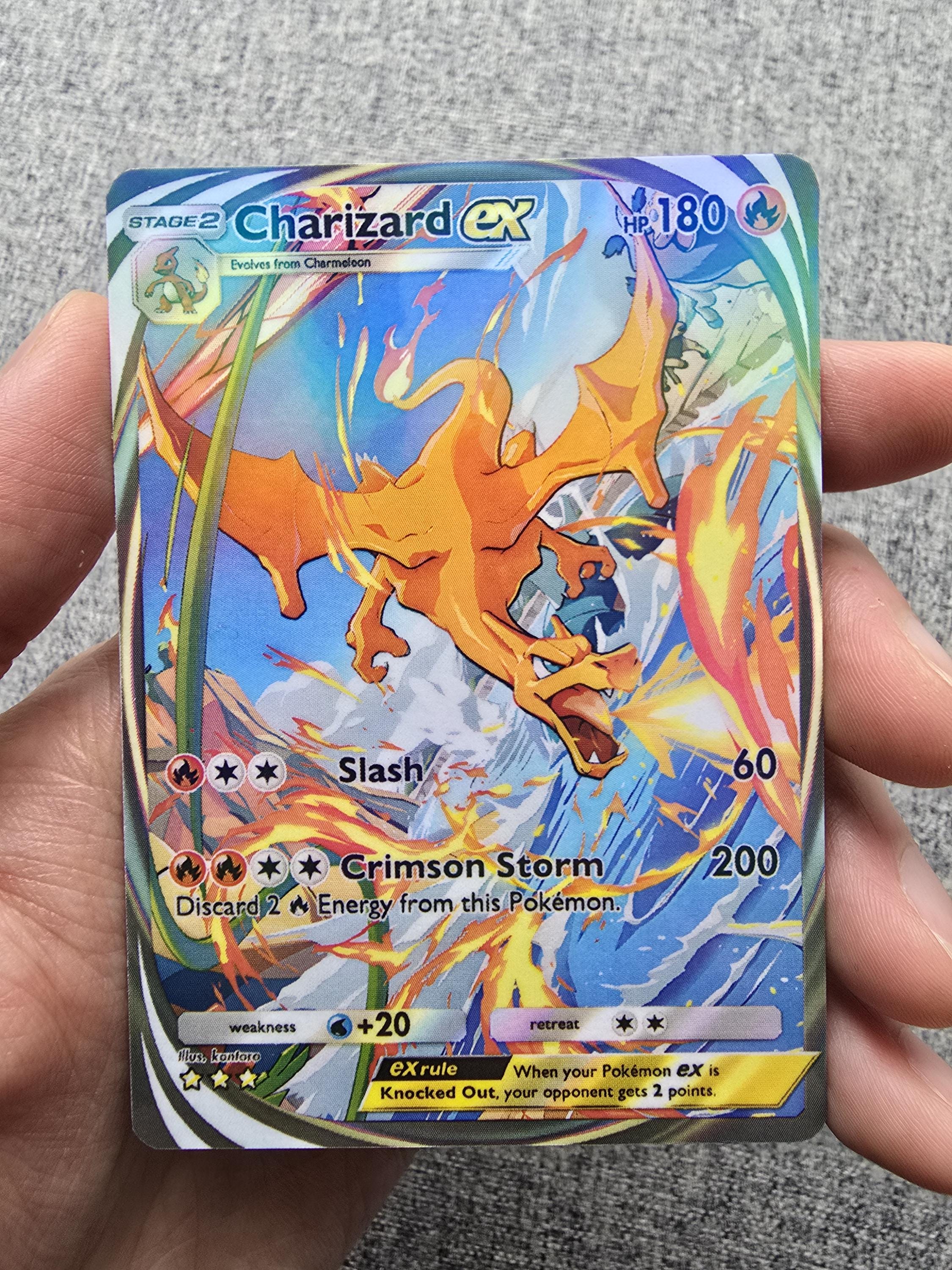 charizard pokemon card walmart Amazon.com: Pokemon TCG Charizard ex Super Premium Collection : Toys & Games