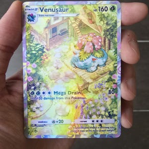 venusaur card binder Pokmon Mega ex Premium Collection Box making a bold statement for any Pokmon trainer Venusaur Tcg Pocket - Etsy