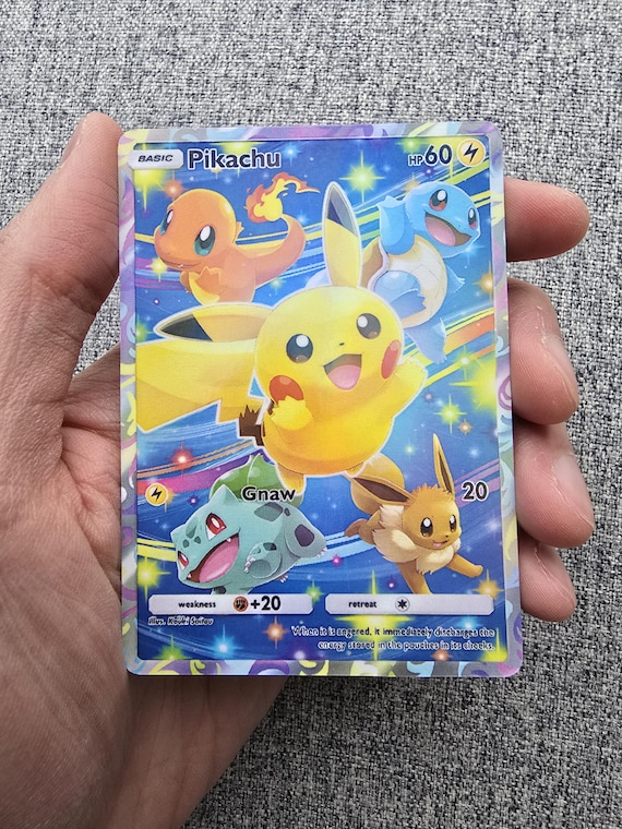 Custom, Holographic, Glossy, Pocket TCG Handcrafted Pokmon Cards - Pikachu NY Promo Custom, Holographic, Glossy, Pocket TCG Handcrafted Pokmon Cards - Pikachu NY Promo