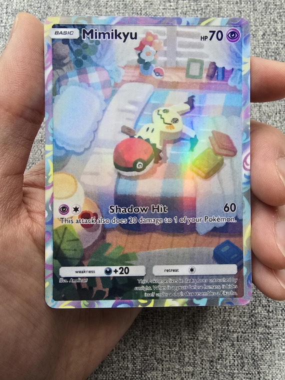 promo a cards pokemon tcg Pokémon TCG: Mimikyu 265/190 S Shiny Treasure ex sv4a [RANK: S]