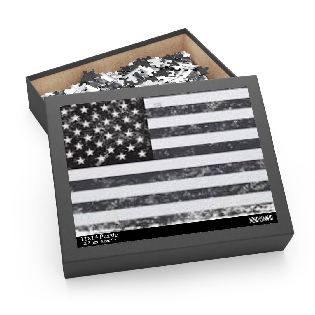 American Flag Puzzles Graphic Jigsaw Puzzle Cool Puzzles - Etsy