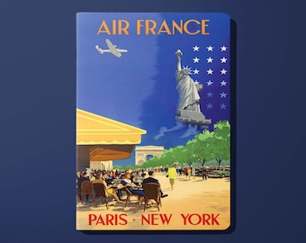 Air France Legend Paris Notebook - New York, Champs Elysées