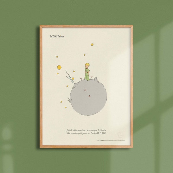 Poster De Kleine Prins - Asteroïde B 612
