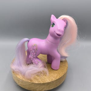 Vintage MLP G3 Wysteria, purple pony with wysteria flowers, My little pony collection, vintage pony 2006, pony collectors gift