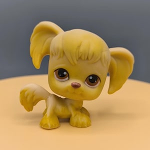 Littlest Pet Shop Spaniel #26, Vintage Tierfigur Hasbro, 1940er Jahre Spaniel, Sammlerstück, Sammlerstück, Spielzeugfigur Hasbro