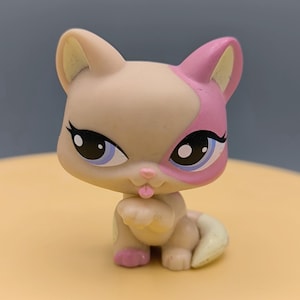 Littlest Pet Shop Cat #1402, authentic pet figurine, LPS collection, LPS collectors gift, vintage toy Hasbro