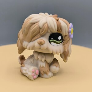 authentic LPS petshop 551 chien dog caniche poodle HASBRO