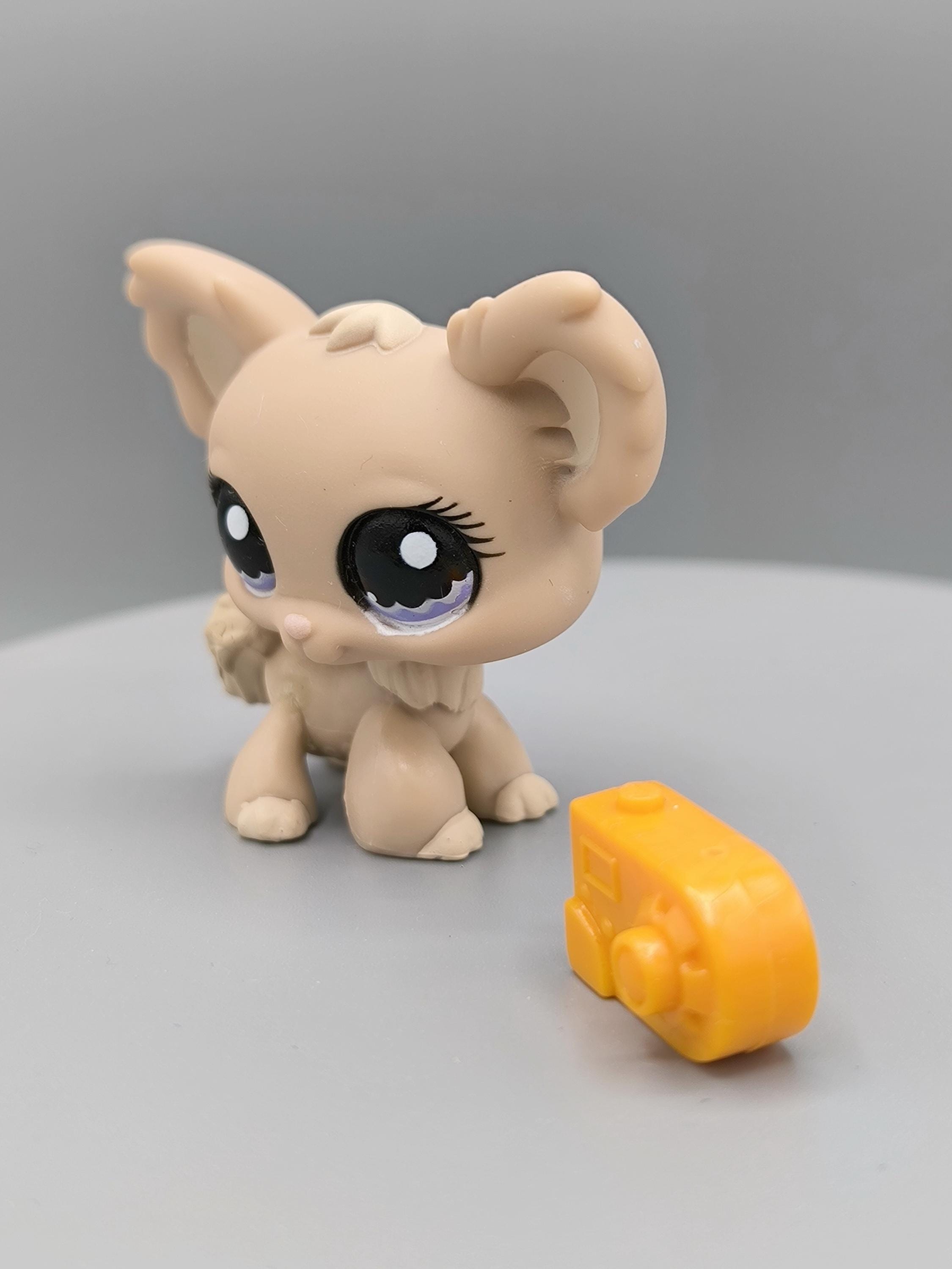 Lps #1060 Littlest Petshop Original Authentique Chien Dog Papillon