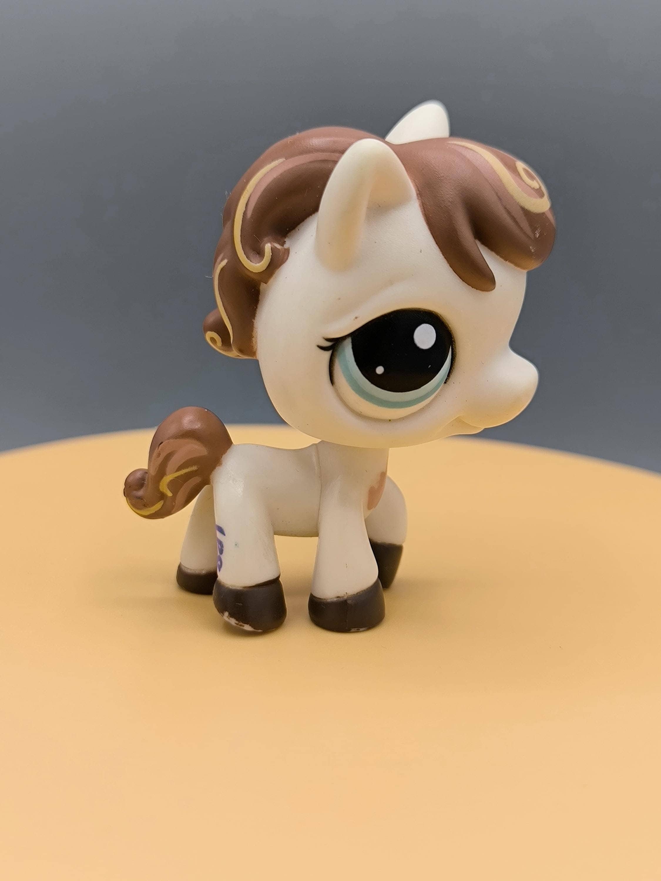 Figurine Littlest Petshop - Cheval #1616 - Occasion - Animal De La Ferme