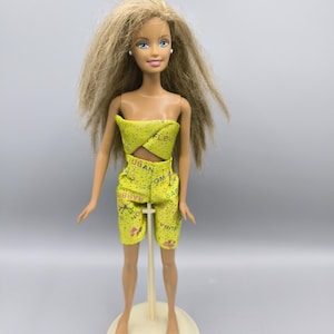 Vintage Barbie 90s, Barbie with two-coloured hair, Barbie collection, Barbie collector