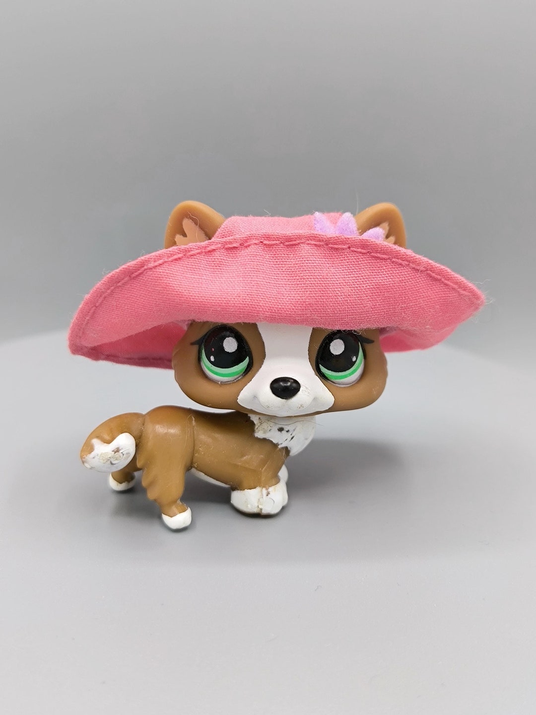 Littlest Pet Shop HASBRO #2290 - Figurine Chien Corgi Authentique LPS