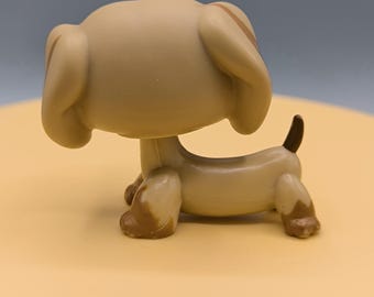 Figurine Littlest Pet Shop #518 - Teckel - HASBRO - Originale - Occasion