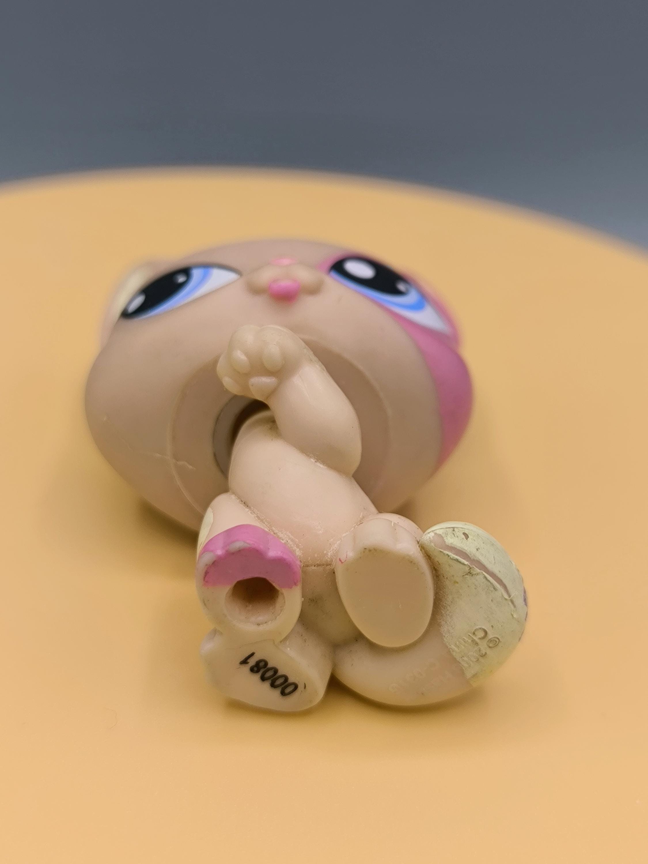 Littlest Pet Shop Cat #1402、本物のLPSフィギュア、ペット 