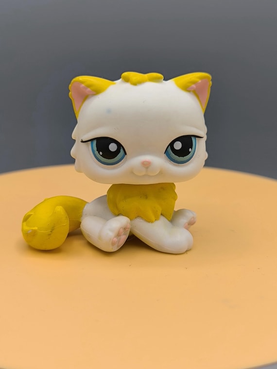 Figurine Littlest Pet Shop – Chat Persan N°1657 – Hasbro – Occasion