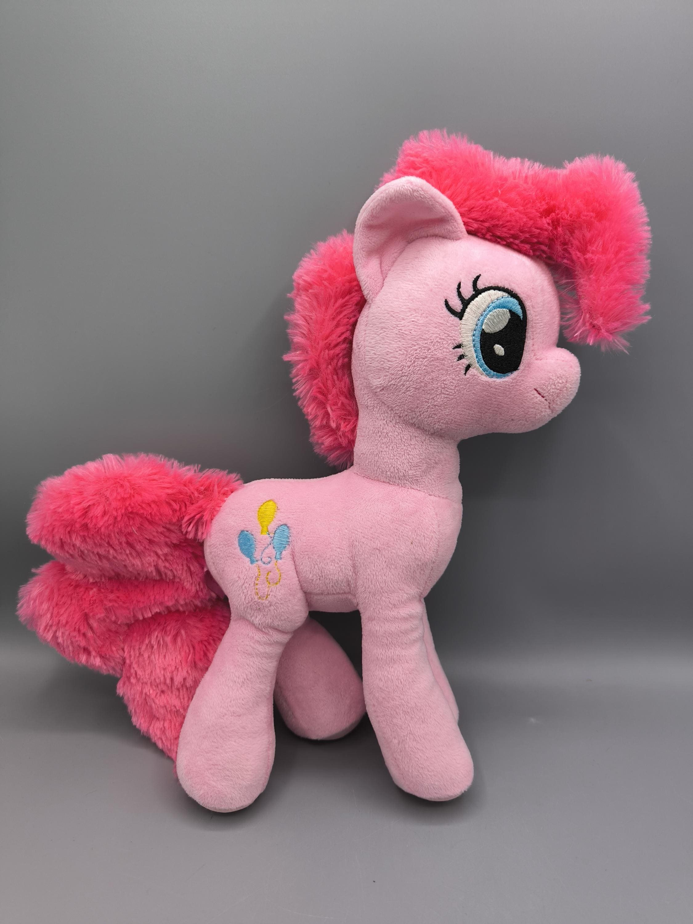 Vintage Plush MLP G4 Pinkie Pie, My Little Pony & Famosa, Tall