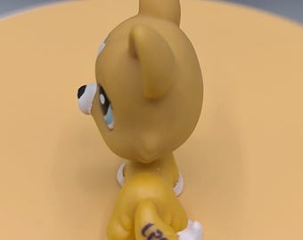 Figurine Petshop Chien Corgi N°1360 - Avec Défaut (manque De Peinture Au Nez), Occasion