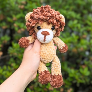 Lion Pattern Bundle - 2 Low Sew Crochet Patterns / Amigurumi PDF Files ...