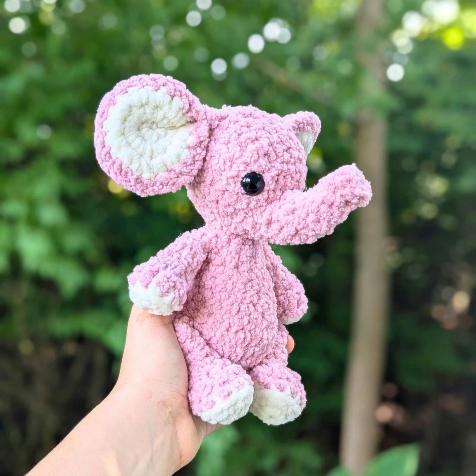 Baby Anne the No Sew Elephant Crochet Pattern / Amigurumi Plushie PDF ...