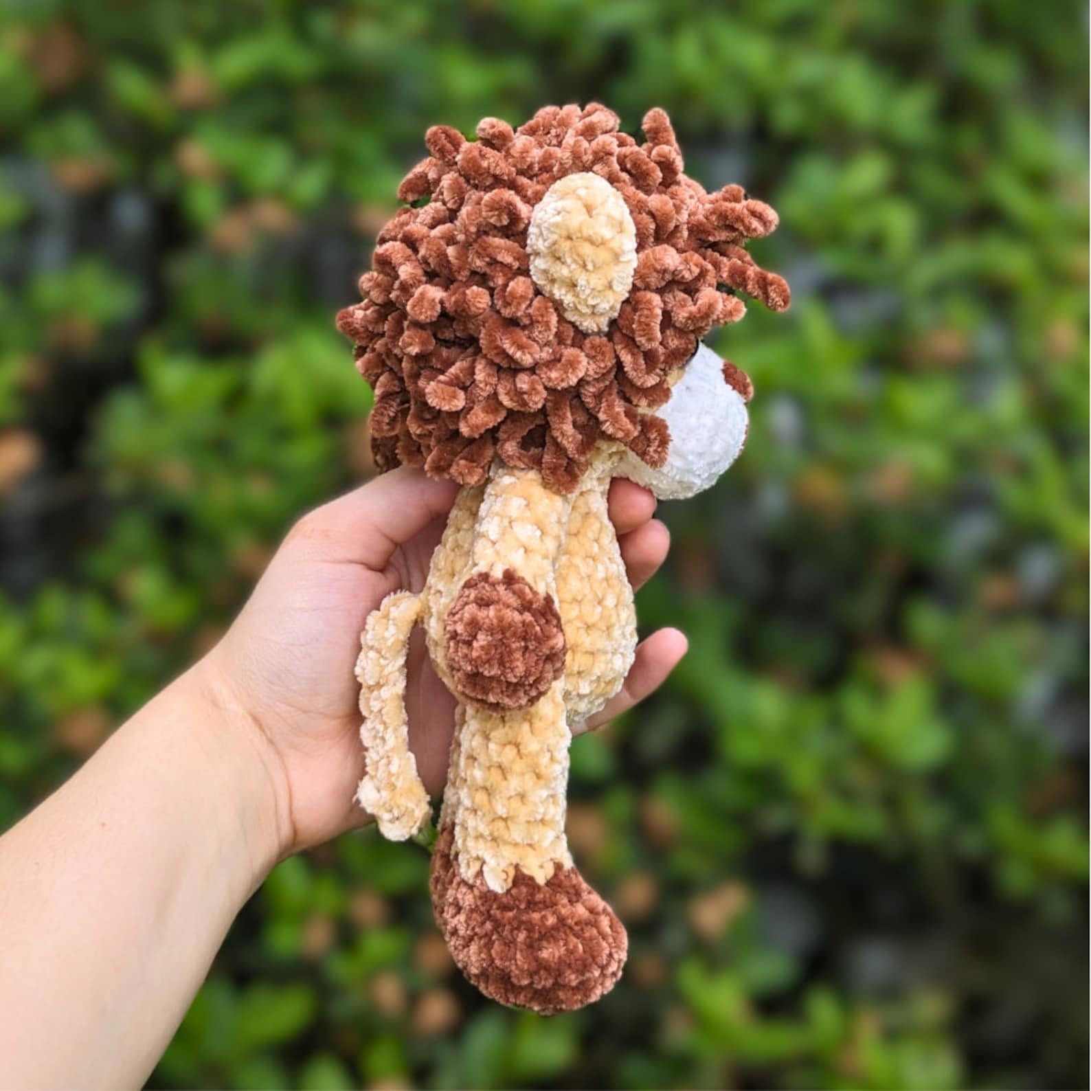 Lion Pattern Bundle - 2 Low Sew Crochet Patterns / Amigurumi PDF Files ...