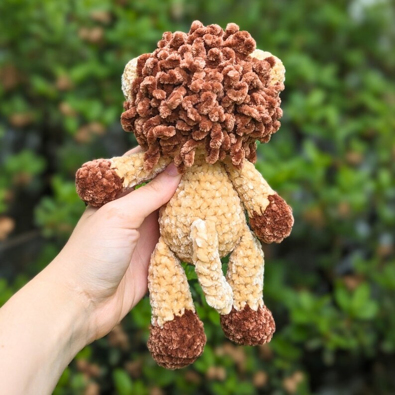 Lion Pattern Bundle - 2 Low Sew Crochet Patterns / Amigurumi PDF Files ...