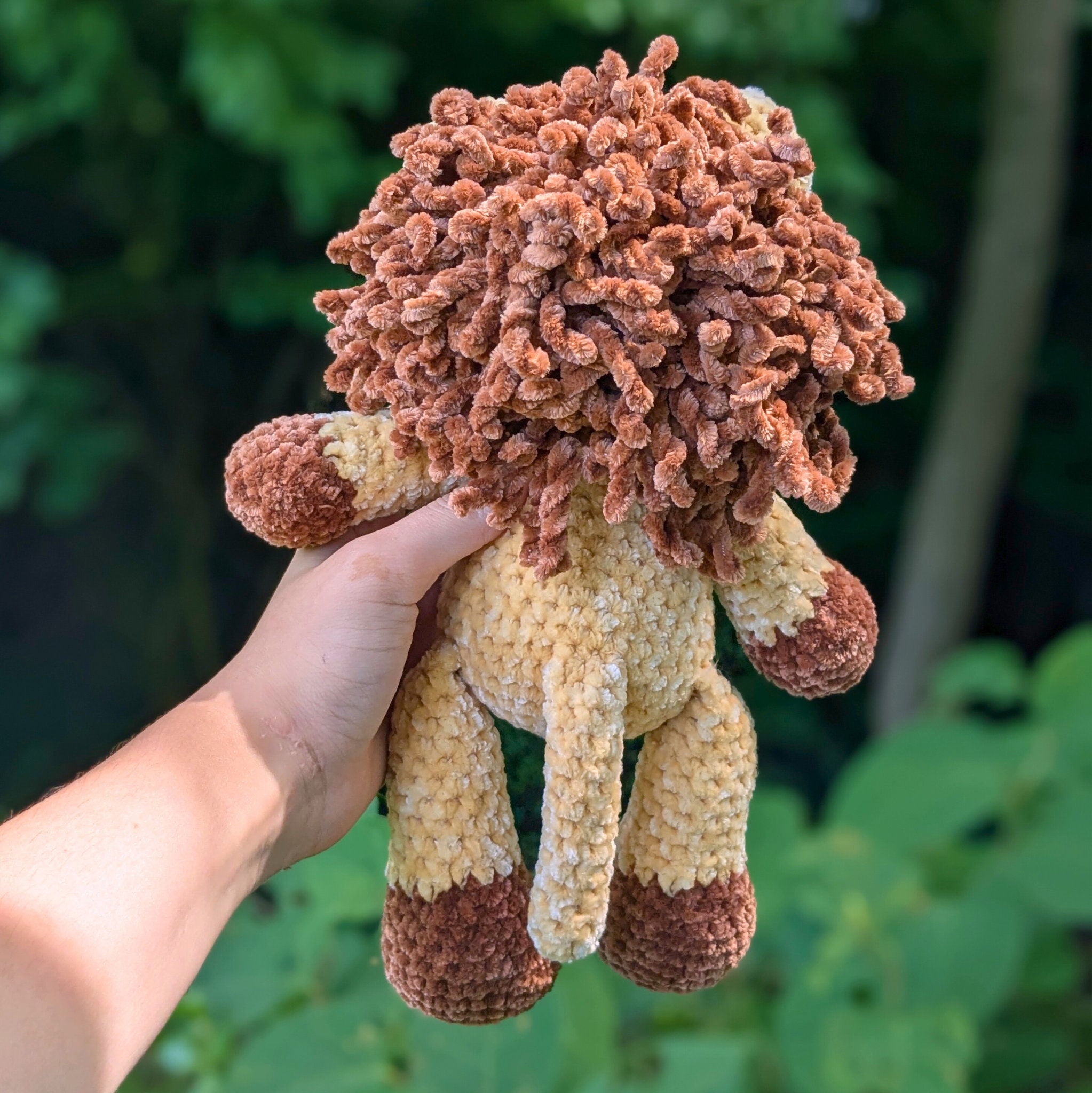 Lion Pattern Bundle - 2 Low Sew Crochet Patterns / Amigurumi PDF Files ...