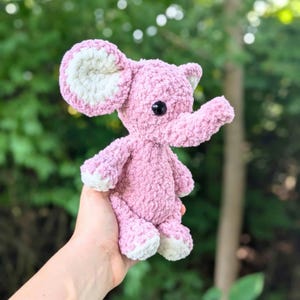 No Sew Elephant Pattern Bundle - 2 Crochet Patterns / Amigurumi Plushie ...