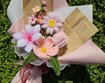 MQOALA Kit De 300 Fleurs Cure Pipe Avec Instructions, Kit De