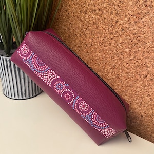 Trousse d’écolier similicuir, trousse carré, trousse rectangulaire, trousse crayon, trousse à stylo, trousse maquillage, livraison gratuite
