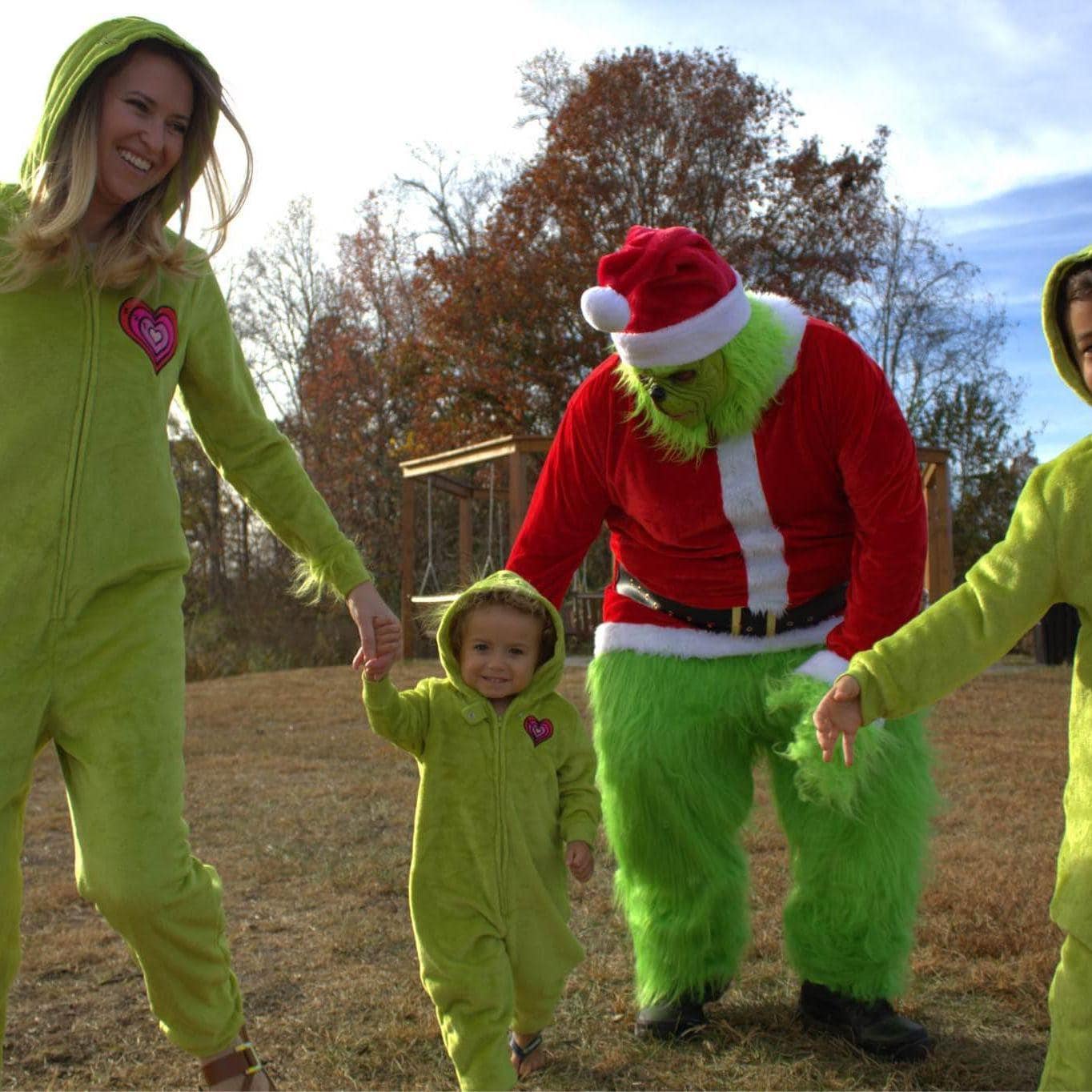 Grinch pajamas for couples sale