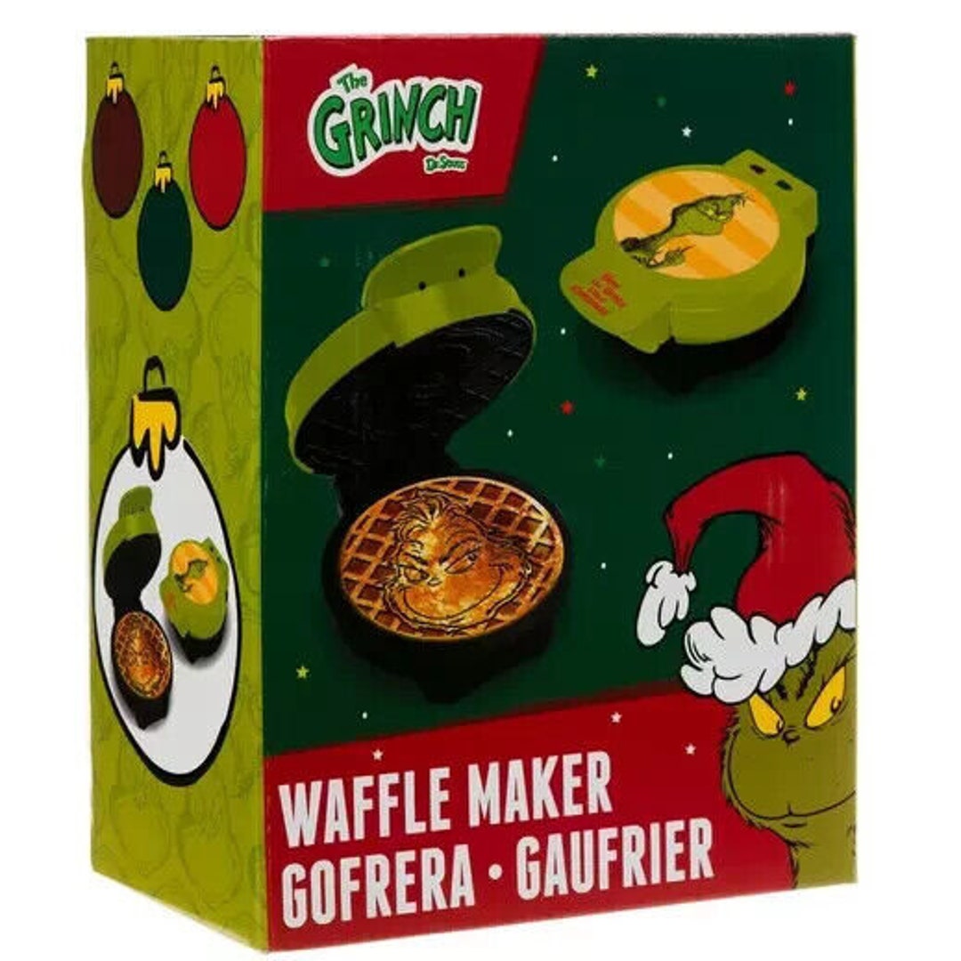 The Grinch Waffle Maker Brand New LAST ONE LEFT - Etsy