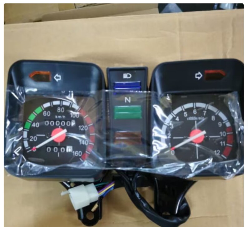 Speedometer Tachometer Gauge Set Oil Indicator Yamaha RXS100 Etsy