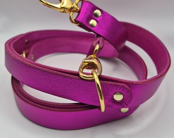 Customizable Leather Skate Leash with clips-Premium Leather