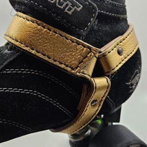 Customizable Leather Jam Straps-Chrome
