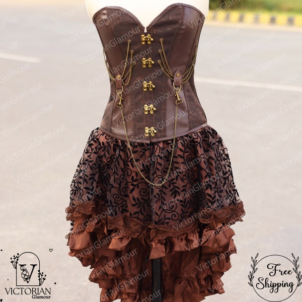 Snap Closure Corset Belt Viking Corset Belt For Women  display picture 3