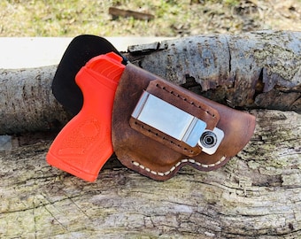 Funda moldeada húmeda IWB/OWB hecha a mano para Ruger LCP Max