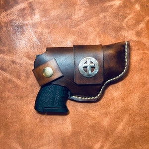 Ruger LCP lederen aandrijfholster Bruin