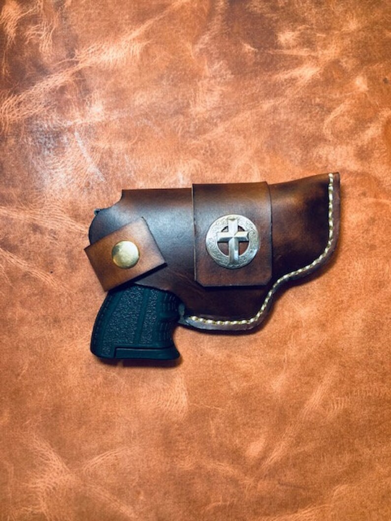 Ruger LCP lederen aandrijfholster Bruin