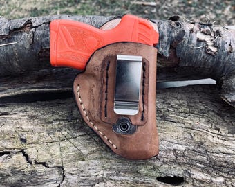 Handgefertigte Iwb/owb Dickleder-Holster für Ruger LCP und Ruger LCP Max