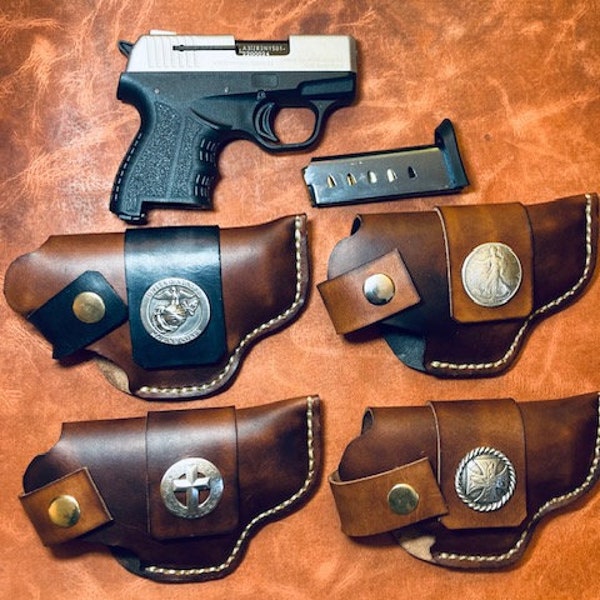 Ruger LCP Leather Driving Holster