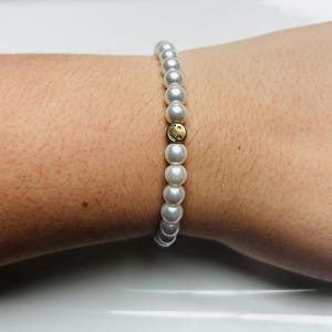 smiley face pearl bracelet!