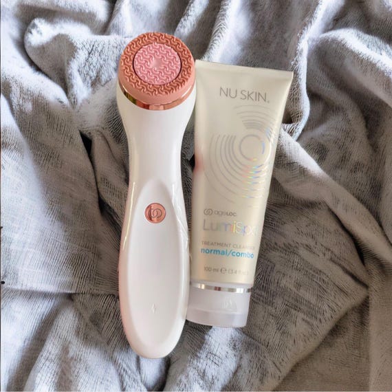 Ageloc Lumispa Io Rose Gold + Cleanser | Nu Skin Bundle | Nuskin